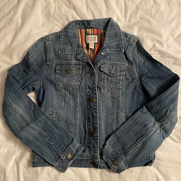 I Love H81 Jean Jacket Size: M - Picture 1 of 4